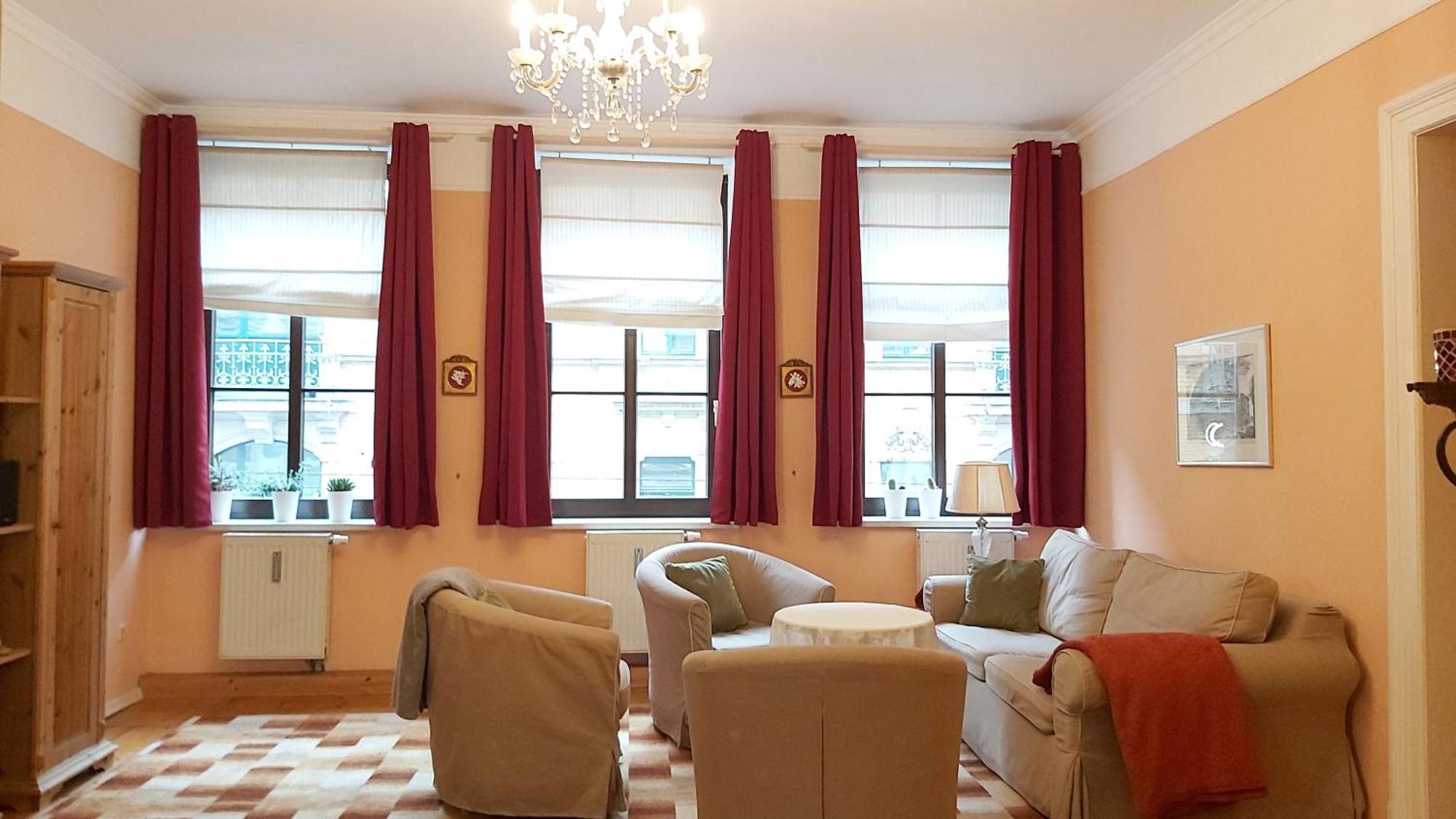 City-Ferienwohnungen-Dresden - Zentral Gelegen Im Haus Louisenstrasse 11 - Dresden-Neustadt Екстер'єр фото
